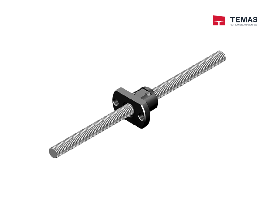 UNFINISHED SHAFT END ROLLED BALL SCREW THK